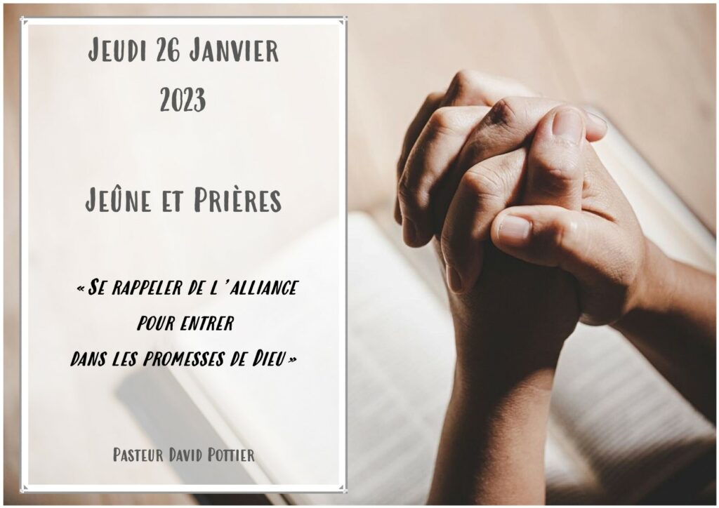 Entrer dans la promesse de DIeu – Jeudi