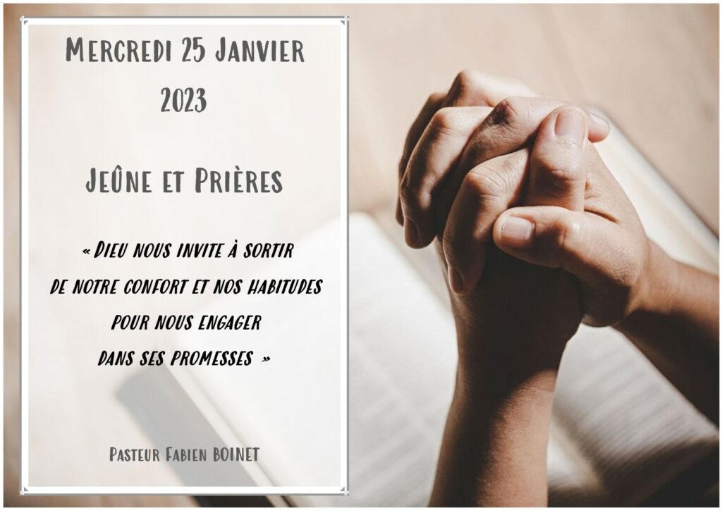 Entrer dans la promesse de DIeu – Mercredi