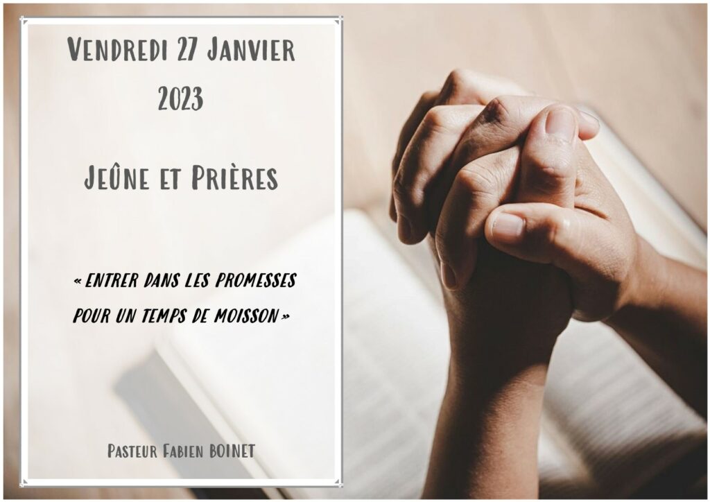 Entrer dans la promesse de DIeu – Vendredi